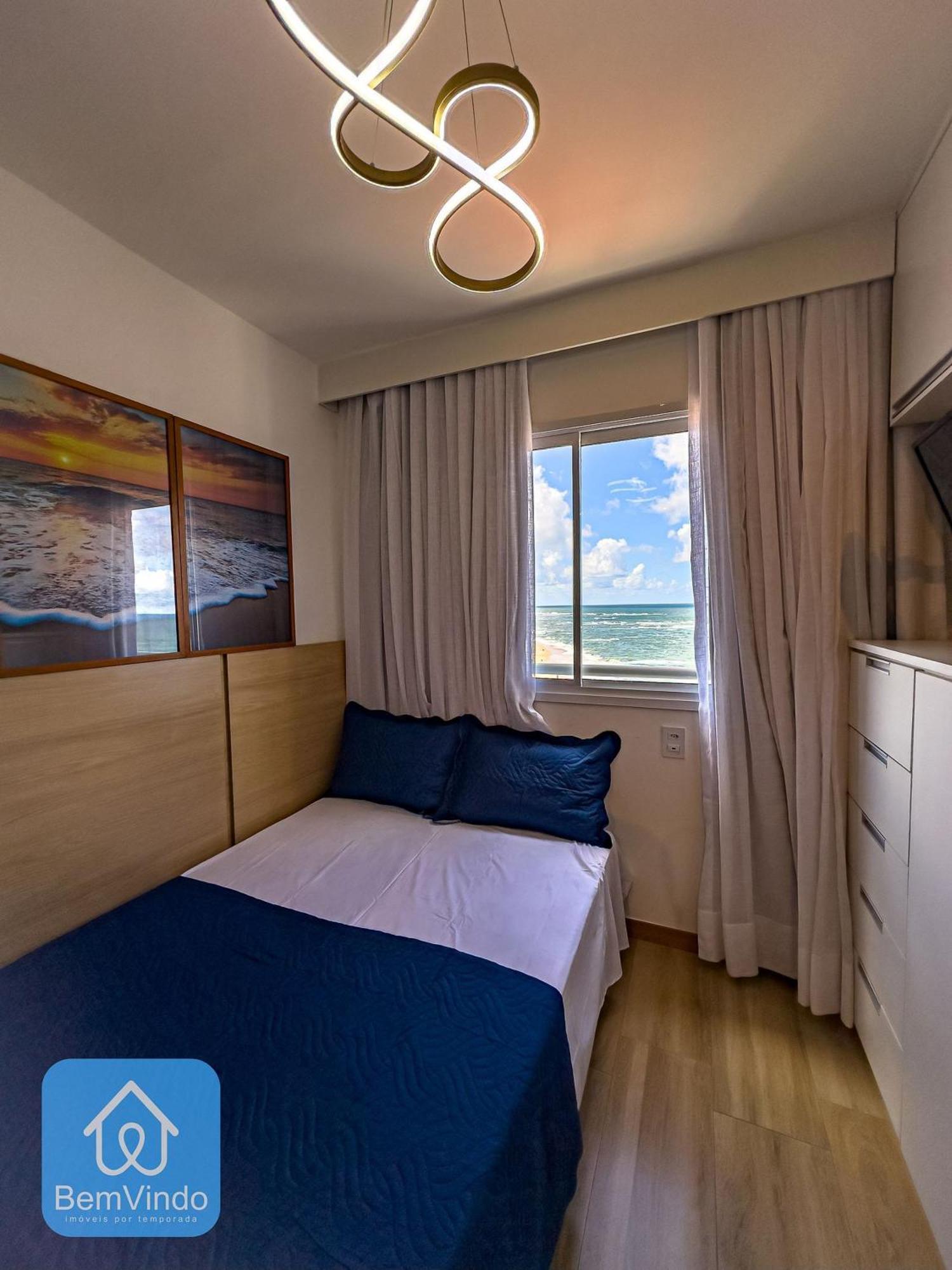 Apartamento Estudio Vista Mar Completo No Smart Pituba *