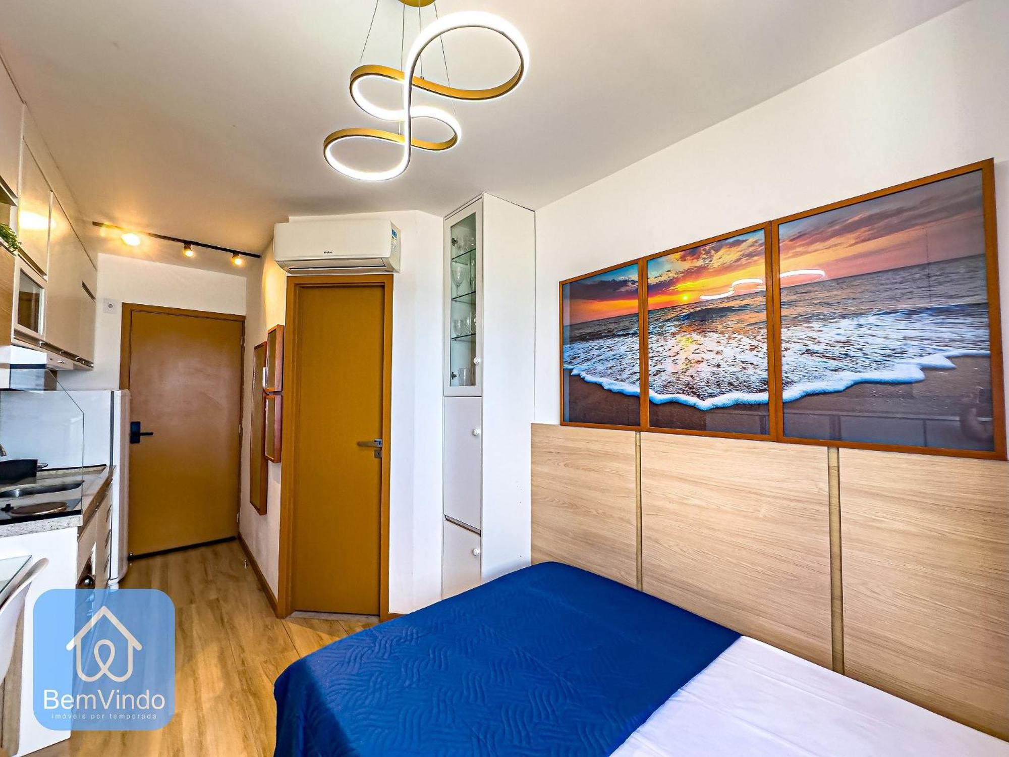 Apartamento Estudio Vista Mar Completo No Smart Pituba Salvador de Bahía